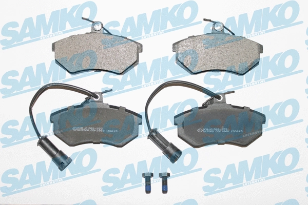 5SP1868 SAMKO Комплект тормозных колодок, дисковый тормоз (фото 1)