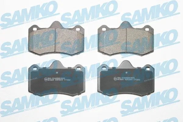 5SP2009 SAMKO Комплект тормозных колодок, дисковый тормоз (фото 1)