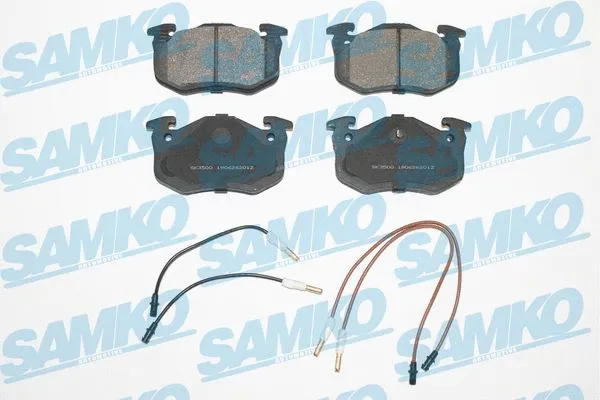 5SP201 SAMKO Комплект тормозных колодок, дисковый тормоз (фото 1)