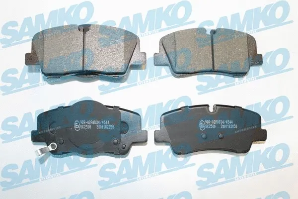5SP2058 SAMKO Комплект тормозных колодок, дисковый тормоз (фото 1)