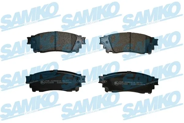 5SP2094 SAMKO Комплект тормозных колодок, дисковый тормоз (фото 1)
