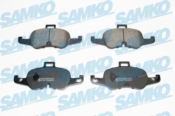 5SP2127 SAMKO Комплект тормозных колодок, дисковый тормоз (фото 1)