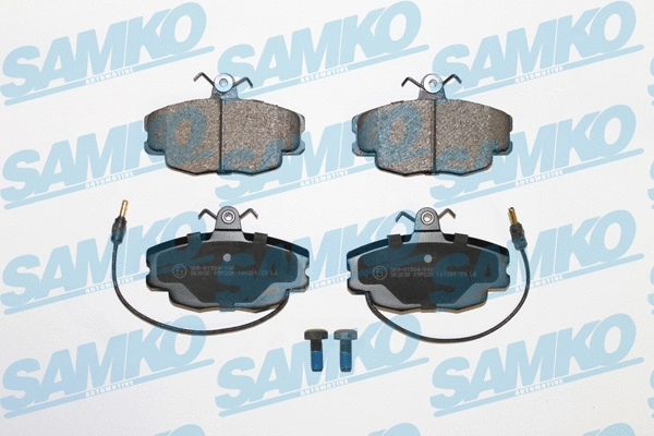 5SP220 SAMKO Комплект тормозных колодок, дисковый тормоз (фото 1)