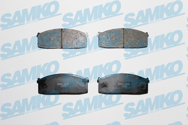 5SP252 SAMKO Комплект тормозных колодок, дисковый тормоз (фото 1)