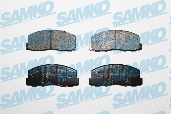 5SP260 SAMKO Комплект тормозных колодок, дисковый тормоз (фото 1)