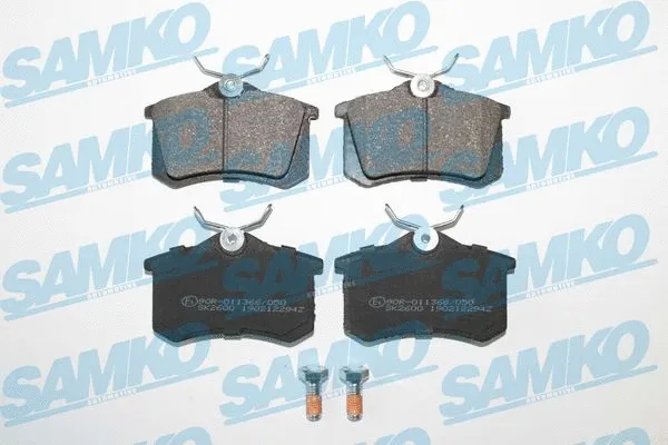 5SP294 SAMKO Комплект тормозных колодок, дисковый тормоз (фото 1)