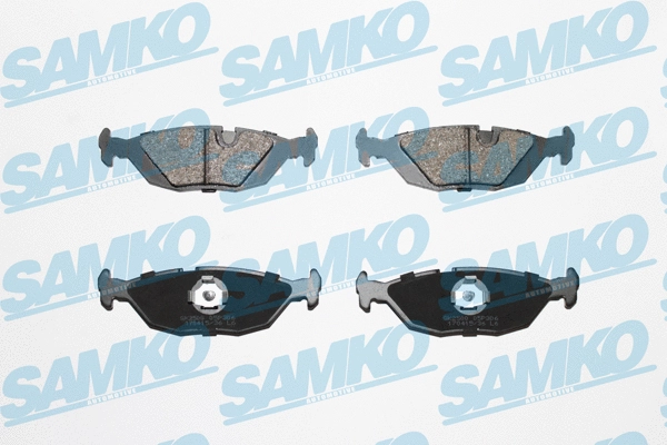 5SP306 SAMKO Комплект тормозных колодок, дисковый тормоз (фото 1)
