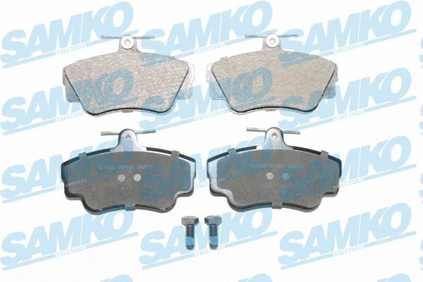 5SP347 SAMKO Комплект тормозных колодок, дисковый тормоз (фото 1)