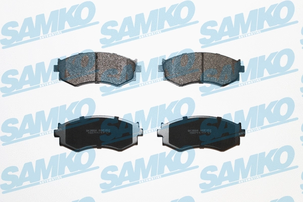 5SP352 SAMKO Комплект тормозных колодок, дисковый тормоз (фото 1)