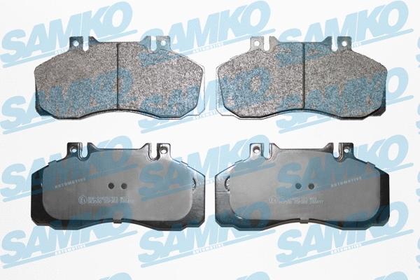 5SP360 SAMKO Комплект тормозных колодок, дисковый тормоз (фото 1)