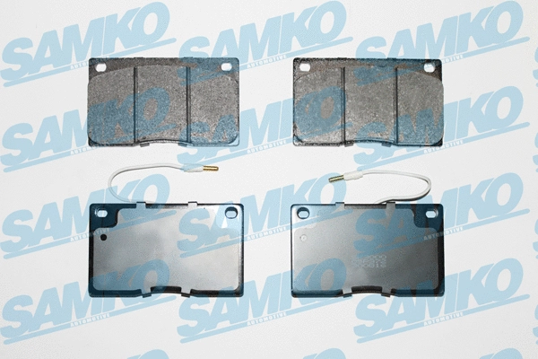 5SP372 SAMKO Комплект тормозных колодок, дисковый тормоз (фото 1)