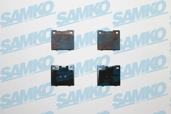5SP438 SAMKO Комплект тормозных колодок, дисковый тормоз (фото 1)
