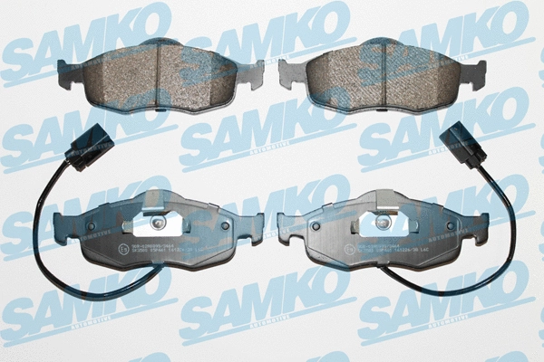 5SP461 SAMKO Комплект тормозных колодок, дисковый тормоз (фото 1)
