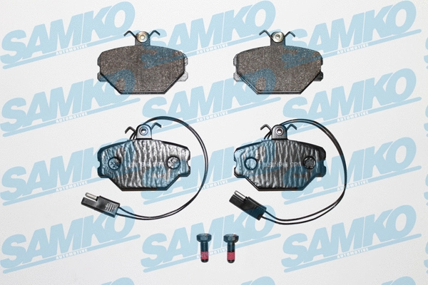 5SP468 SAMKO Комплект тормозных колодок, дисковый тормоз (фото 1)