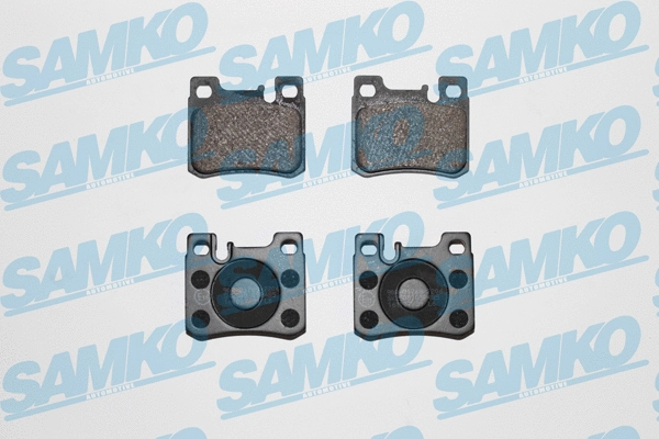 5SP485 SAMKO Комплект тормозных колодок, дисковый тормоз (фото 1)