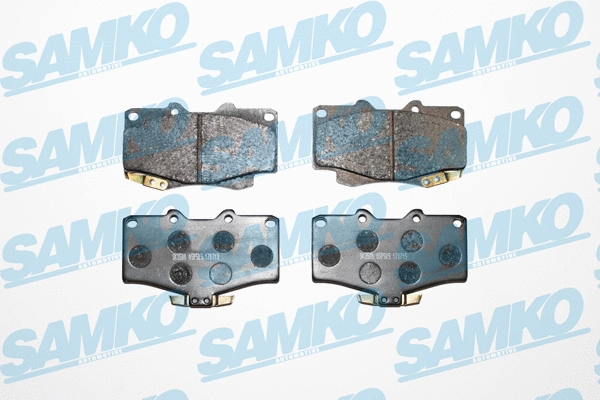 5SP509 SAMKO Комплект тормозных колодок, дисковый тормоз (фото 1)