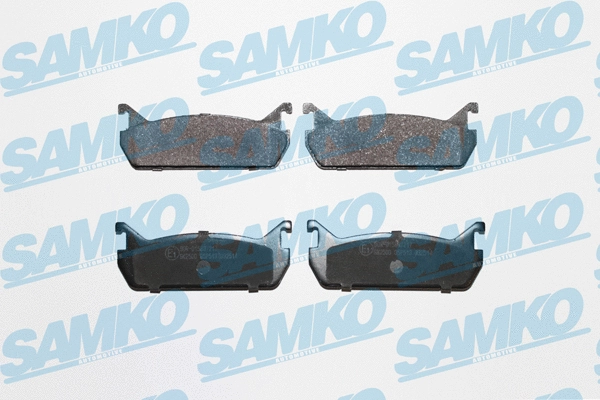 5SP513 SAMKO Комплект тормозных колодок, дисковый тормоз (фото 1)