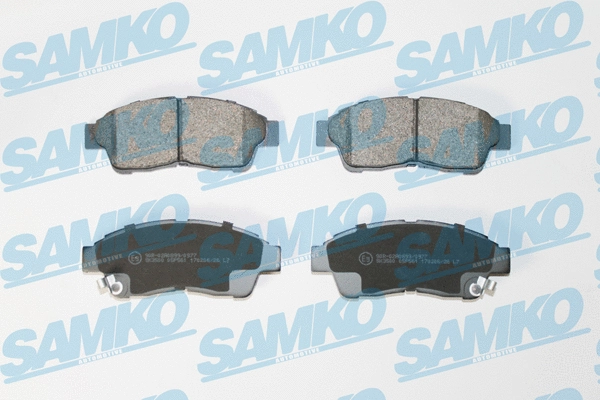 5SP561 SAMKO Комплект тормозных колодок, дисковый тормоз (фото 1)