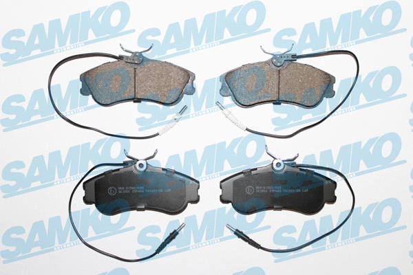 5SP683 SAMKO Комплект тормозных колодок, дисковый тормоз (фото 1)