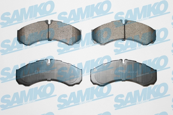 5SP684 SAMKO Комплект тормозных колодок, дисковый тормоз (фото 1)