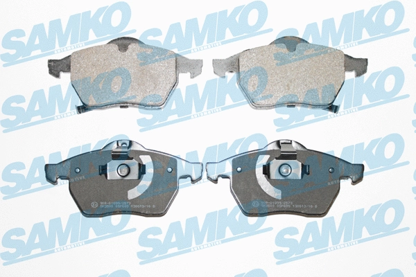 5SP689 SAMKO Комплект тормозных колодок, дисковый тормоз (фото 1)