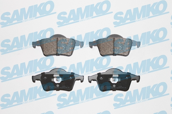 5SP705 SAMKO Комплект тормозных колодок, дисковый тормоз (фото 1)