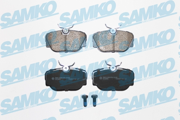 5SP739 SAMKO Комплект тормозных колодок, дисковый тормоз (фото 1)
