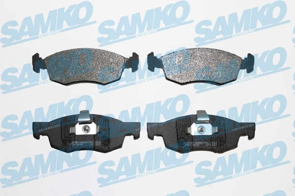 5SP756 SAMKO Комплект тормозных колодок, дисковый тормоз (фото 1)