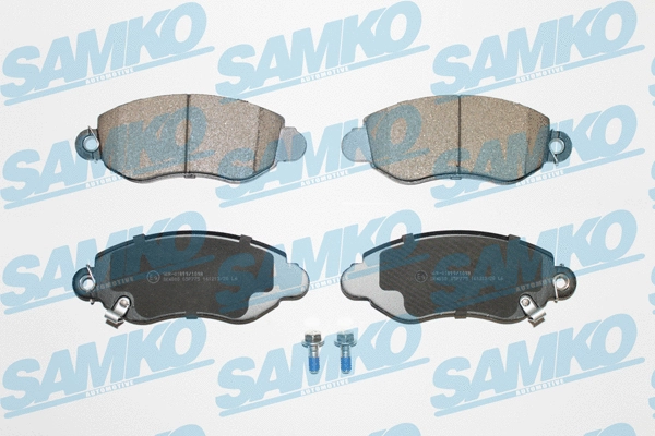 5SP775 SAMKO Комплект тормозных колодок, дисковый тормоз (фото 1)