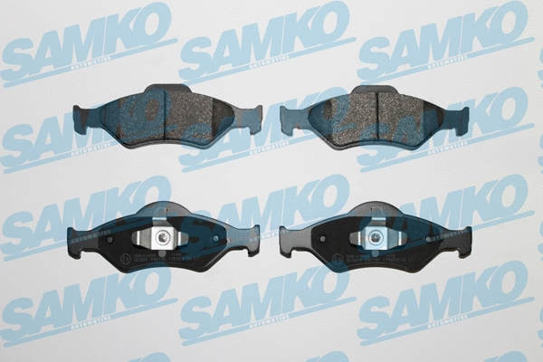 5SP795 SAMKO Комплект тормозных колодок, дисковый тормоз (фото 1)