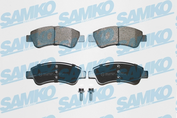 5SP802 SAMKO Комплект тормозных колодок, дисковый тормоз (фото 1)
