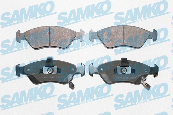 5SP810 SAMKO Комплект тормозных колодок, дисковый тормоз (фото 1)