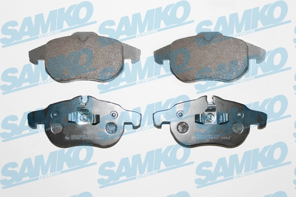 5SP814 SAMKO Комплект тормозных колодок, дисковый тормоз (фото 1)