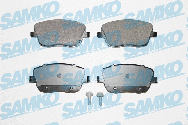 5SP817 SAMKO Комплект тормозных колодок, дисковый тормоз (фото 1)