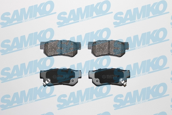 5SP847 SAMKO Комплект тормозных колодок, дисковый тормоз (фото 1)