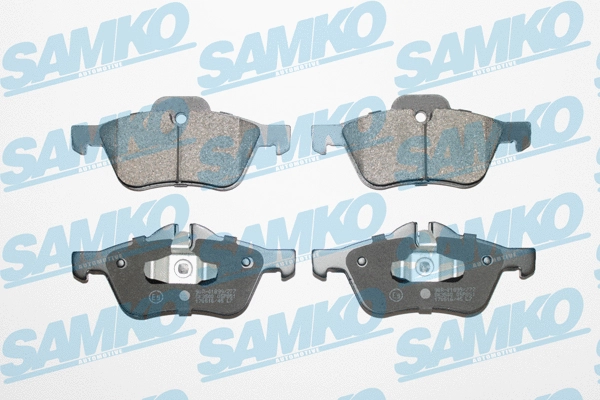 5SP851 SAMKO Комплект тормозных колодок, дисковый тормоз (фото 1)