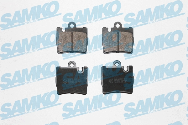 5SP900 SAMKO Комплект тормозных колодок, дисковый тормоз (фото 1)