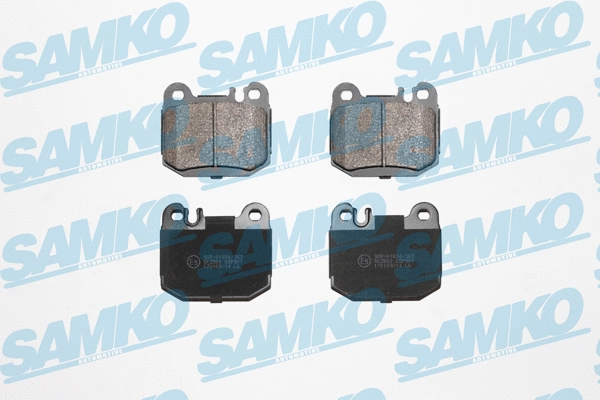 5SP901 SAMKO Комплект тормозных колодок, дисковый тормоз (фото 1)