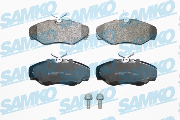 5SP908 SAMKO Комплект тормозных колодок, дисковый тормоз (фото 1)