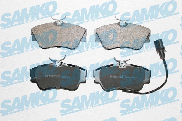 5SP977 SAMKO Комплект тормозных колодок, дисковый тормоз (фото 1)
