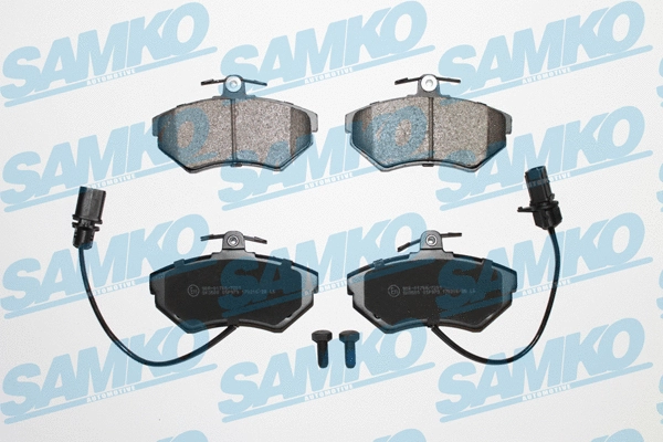 5SP979 SAMKO Комплект тормозных колодок, дисковый тормоз (фото 1)