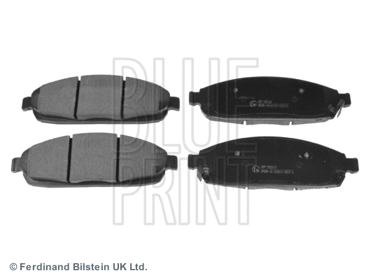 ADA104219 BLUE PRINT Комплект тормозных колодок, дисковый тормоз (фото 1)