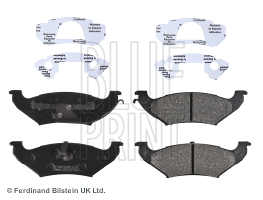 ADA104235 BLUE PRINT Комплект тормозных колодок, дисковый тормоз (фото 1)