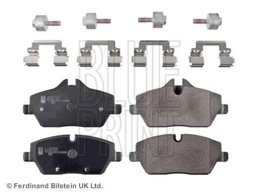 ADB114241 BLUE PRINT Комплект тормозных колодок, дисковый тормоз (фото 1)