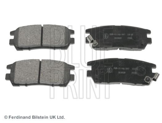 ADC44243 BLUE PRINT Комплект тормозных колодок, дисковый тормоз (фото 1)