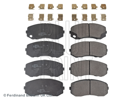 ADC44274 BLUE PRINT Комплект тормозных колодок, дисковый тормоз (фото 1)