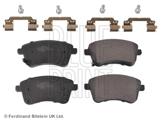 ADG042117 BLUE PRINT Комплект тормозных колодок, дисковый тормоз (фото 1)