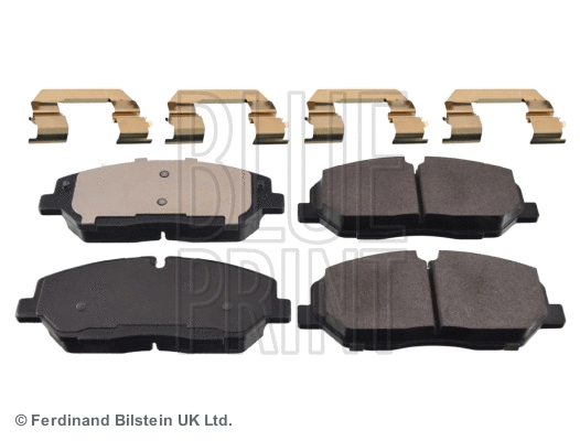 ADG042172 BLUE PRINT Комплект тормозных колодок, дисковый тормоз (фото 1)