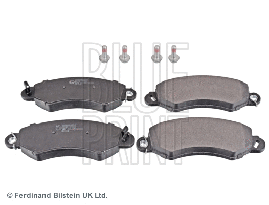 ADG042176 BLUE PRINT Комплект тормозных колодок, дисковый тормоз (фото 1)