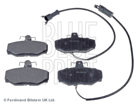 ADJ134242 BLUE PRINT Комплект тормозных колодок, дисковый тормоз (фото 1)